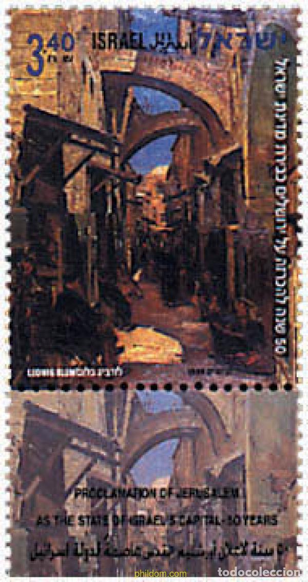 Briefmarken: 328644 MNH ISRAEL 1999 50 ANIVERSARIO DE LA PROCLAMACION DE JERUSALEN COMO CAPITAL DE ISRAEL