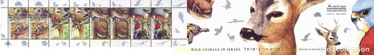 Sellos: 2229 MNH ISRAEL 2001 FAUNA
