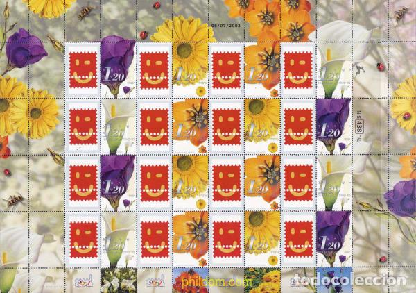 Sellos: 7654 MNH ISRAEL 2001 FLORES