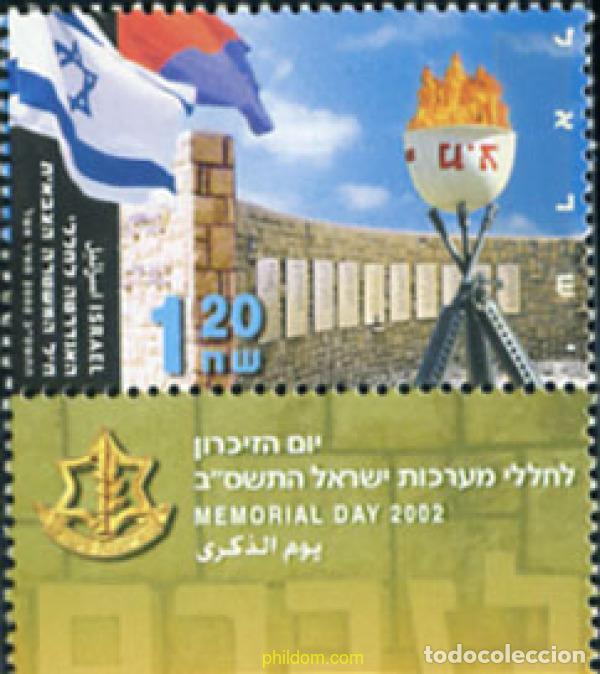 Sellos: 328693 MNH ISRAEL 2002 DIA DEL RECUERDO