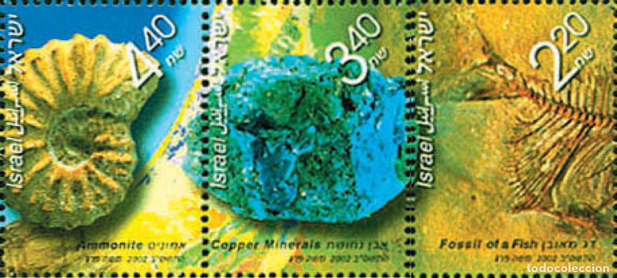 Sellos: 107785 MNH ISRAEL 2002 GEOLOGIA