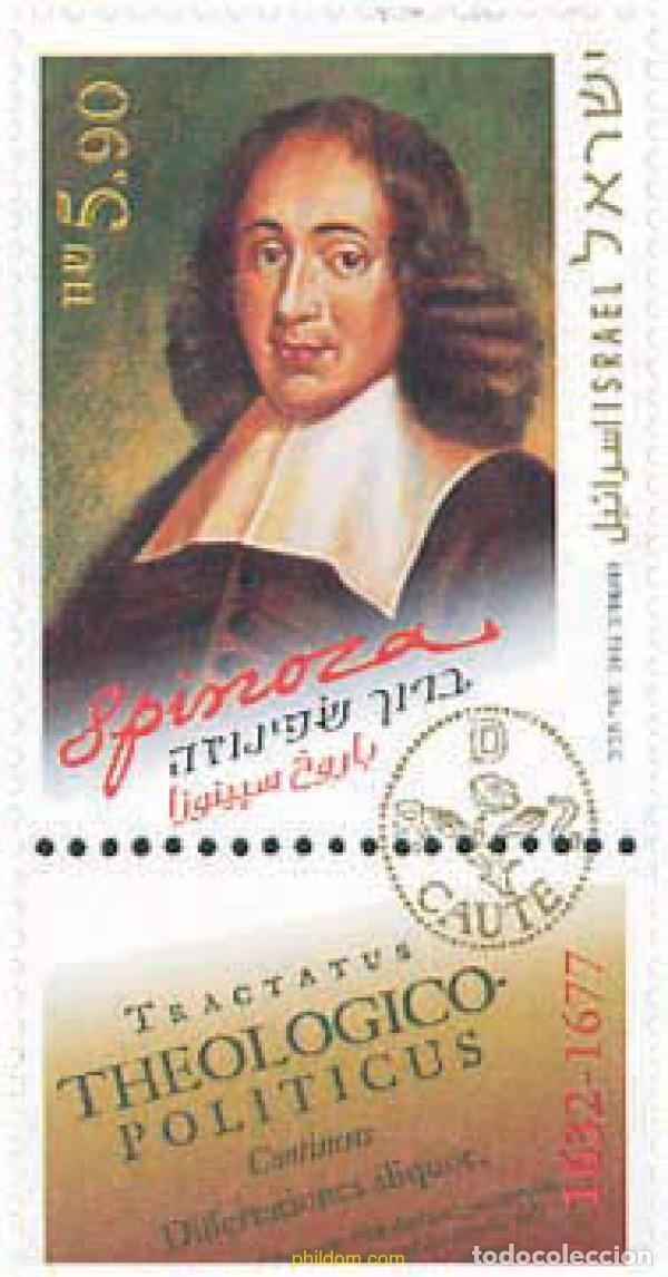 Sellos: 328703 MNH ISRAEL 2002 370 ANIVERSARIO DEL NACIMIENTO DE SPINOZA