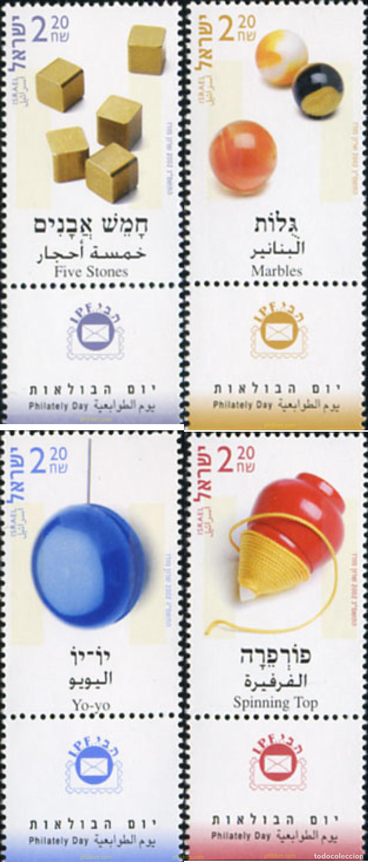 Sellos: 328704 MNH ISRAEL 2002 DIA DE LA FILATELIA