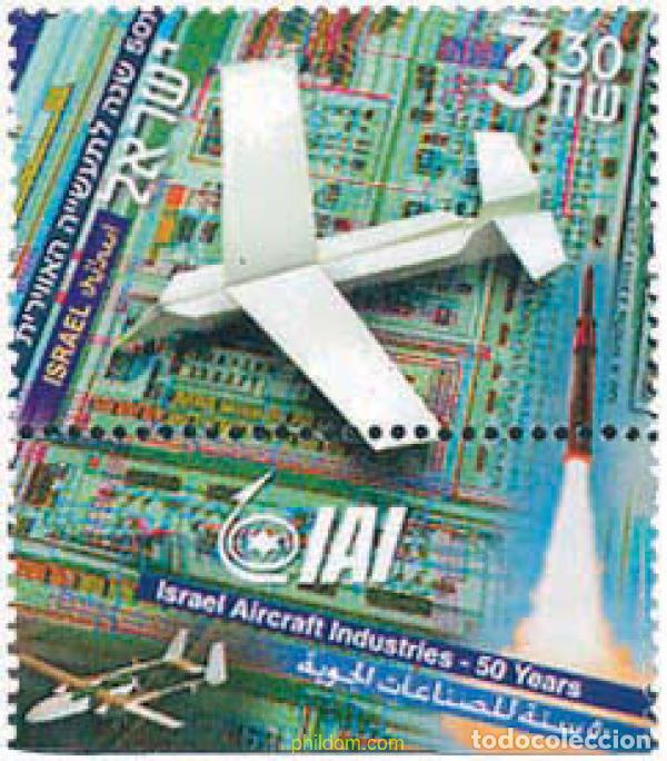 Sellos: 328715 MNH ISRAEL 2003 50 ANIVERSARIO DE LA INDUSTRIA AERONAUTICA