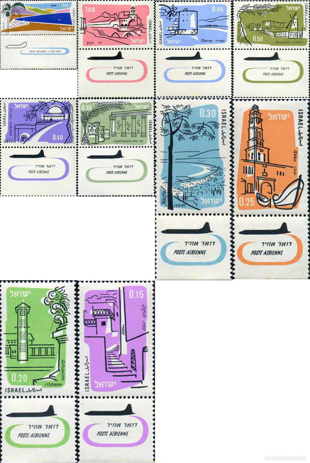Timbres: 329343 MNH ISRAEL 1960 VISTAS DIVERSAS