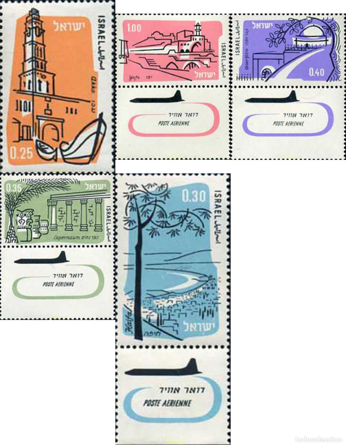 Sellos: 628976 HINGED ISRAEL 1960 VISTAS DIVERSAS