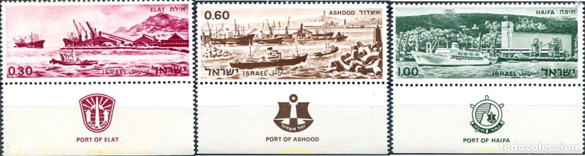 Sellos: 327800 MNH ISRAEL 1969 PUERTOS DE ISRAEL