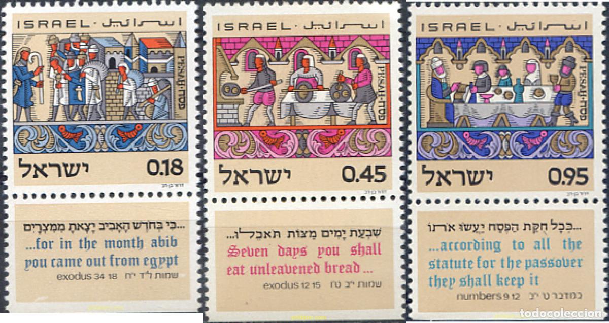 Briefmarken: 327844 MNH ISRAEL 1972 FIESTAS DE PASCUA