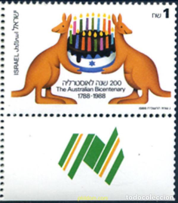 Sellos: 328369 MNH ISRAEL 1988 BICENTENARIO DE AUSTRALIA