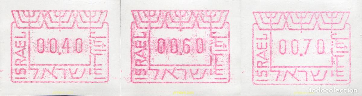 Sellos: 129638 MNH ISRAEL 1988 ETIQUETA DE FRANQUEO