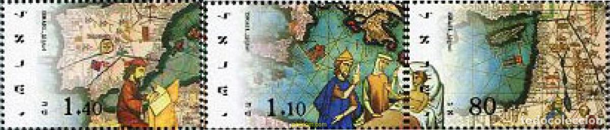 Sellos: 129774 MNH ISRAEL 1992 500 ANIVERSARIO DE LA EXPULSION DE LOS JUDIOS DE ESPA&Ntilde;A