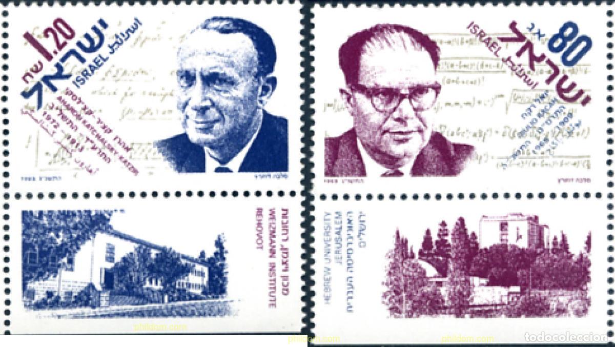Sellos: 328504 MNH ISRAEL 1993 PERSONALIDADES DE LA CIENCIA