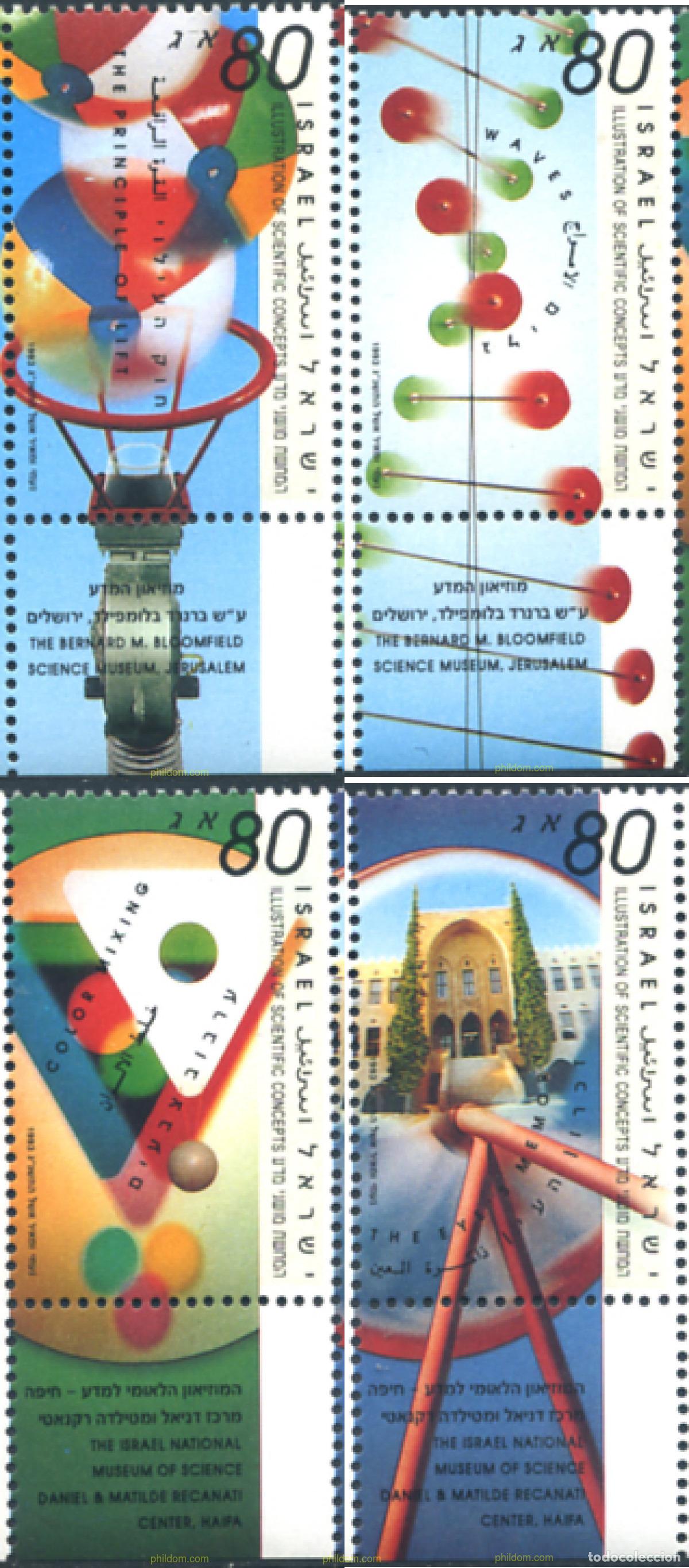 Sellos: 129792 MNH ISRAEL 1993 ILUSTRACIONES DE CONCEPTOS CIENTIFICOS