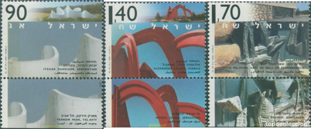 Sellos: 129824 MNH ISRAEL 1995 ESCULTURAS
