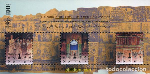 Sellos: 129870 MNH ISRAEL 1996 FRESCOS DE LA SINAGOGA DE DURA-EUROPOS
