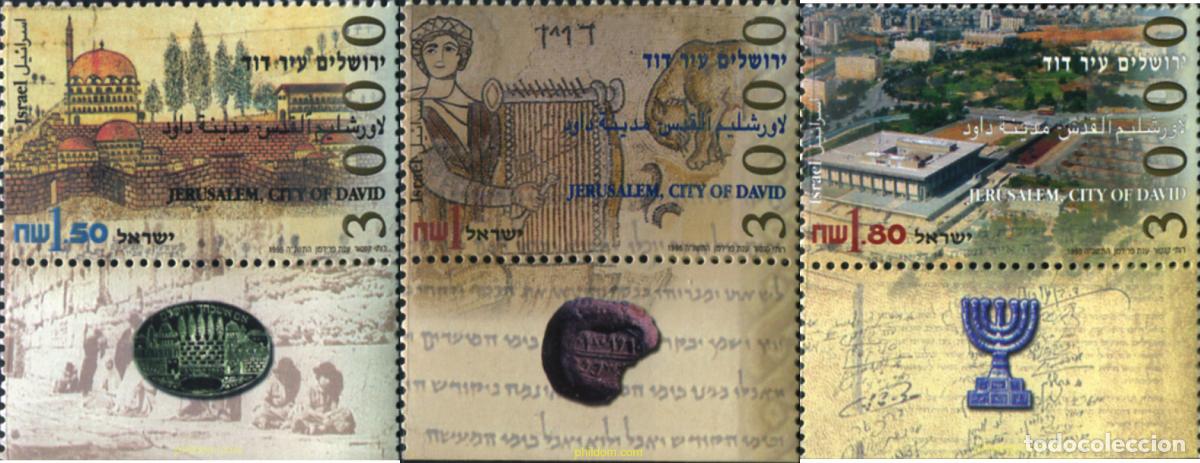 Sellos: 328553 MNH ISRAEL 1995 3 MILENARIO DE JERUSALEM