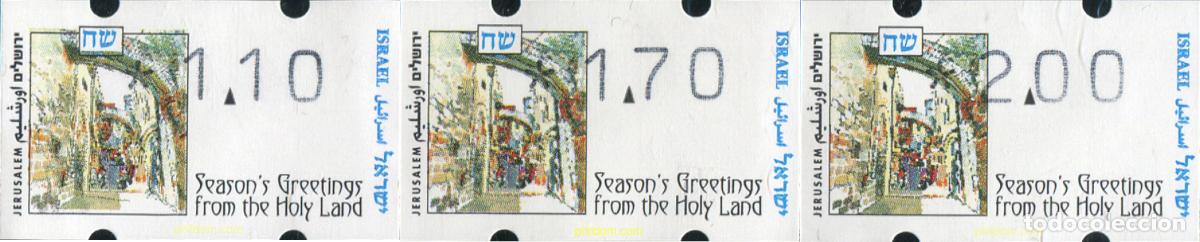 Sellos: 129936 MNH ISRAEL 1997 ETIQUETA DE FRANQUEO