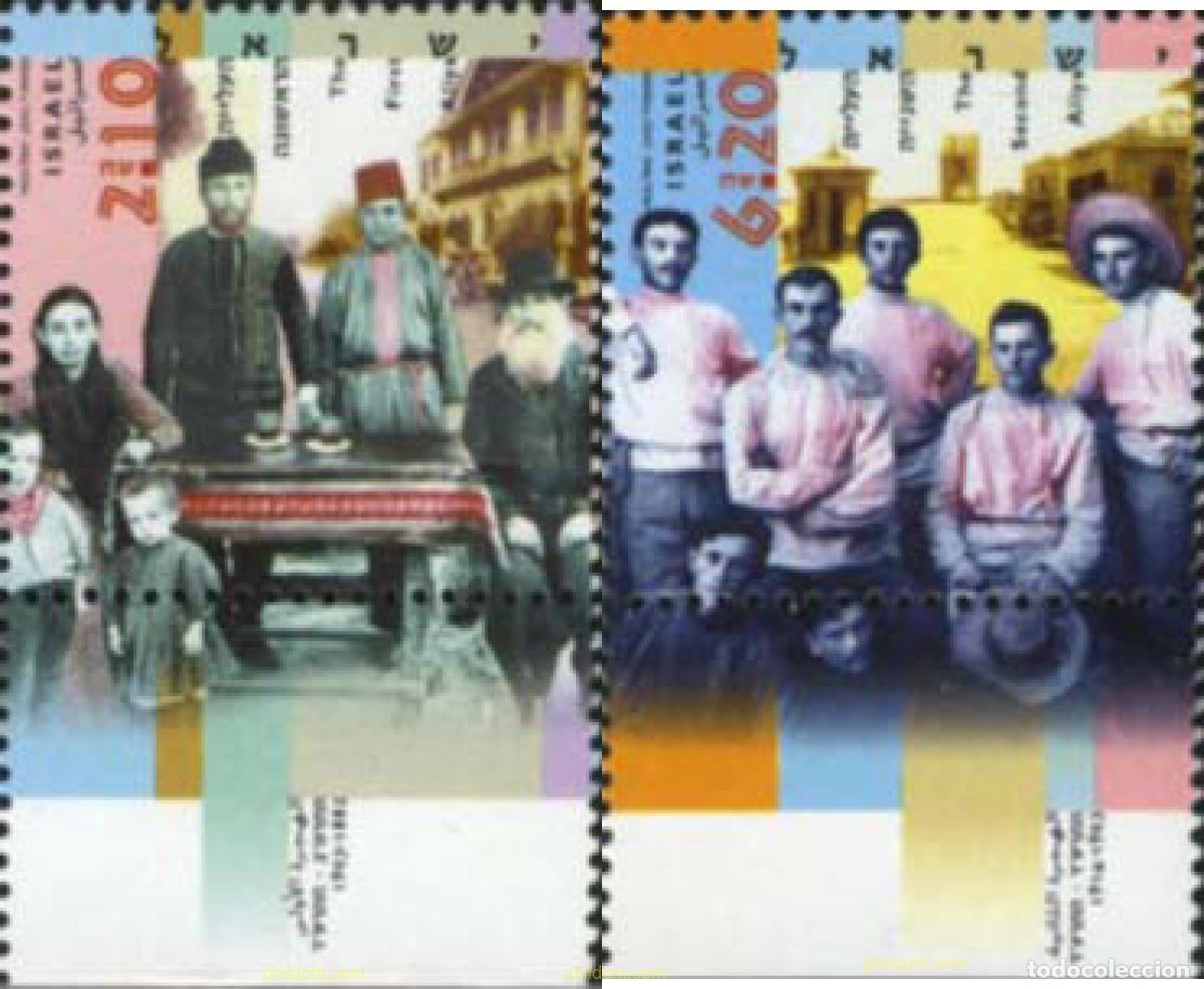 Sellos: 328727 MNH ISRAEL 2003 PRIMER Y SEGUNDO ALIYA