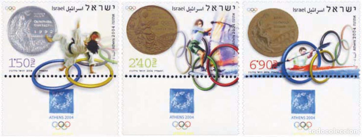 Sellos: 328738 MNH ISRAEL 2004 28 JUEGOS OLIMPICOS DE VERANO ATENAS 2004