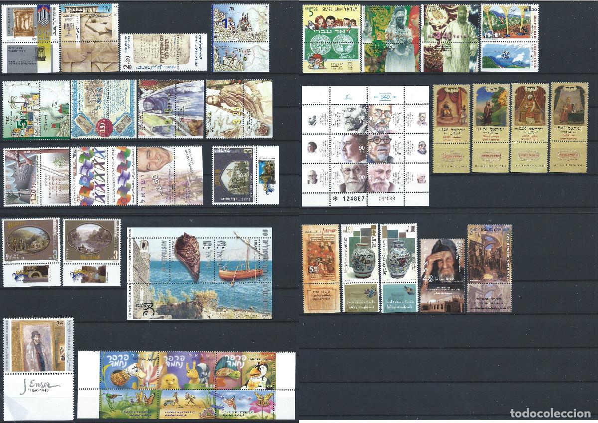 Sellos: Isra&euml;l Lot Ann&eacute;e 1999 Neuf** (MNH) Presque compl&egrave;te - Sujet divers