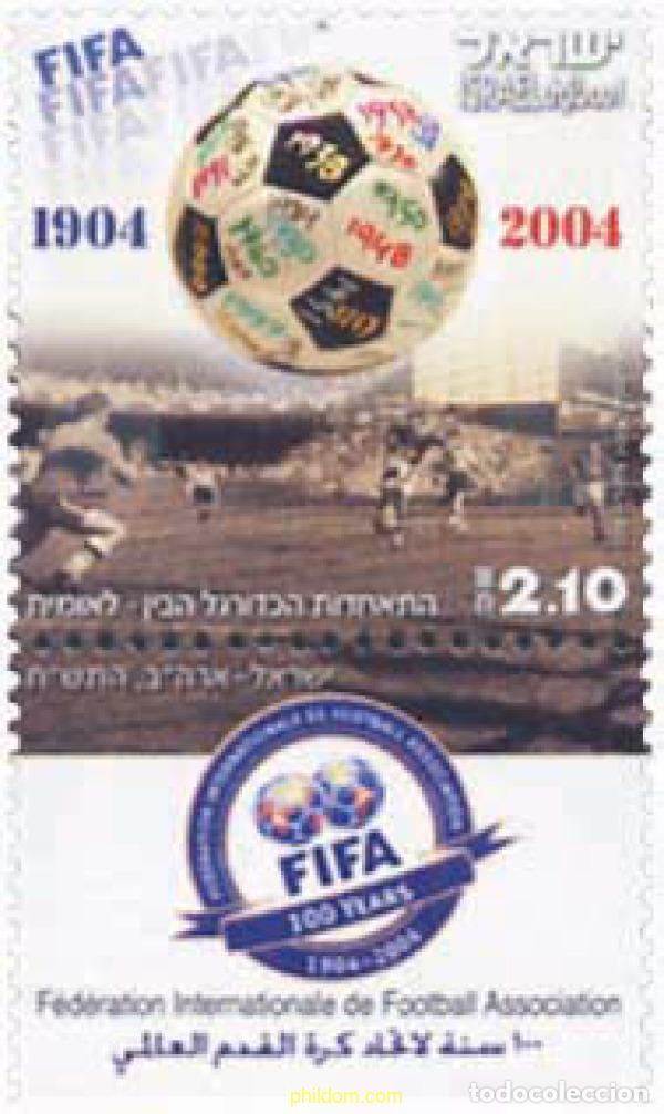 Sellos: 328735 MNH ISRAEL 2004 CENTENARIO DE LA FIFA