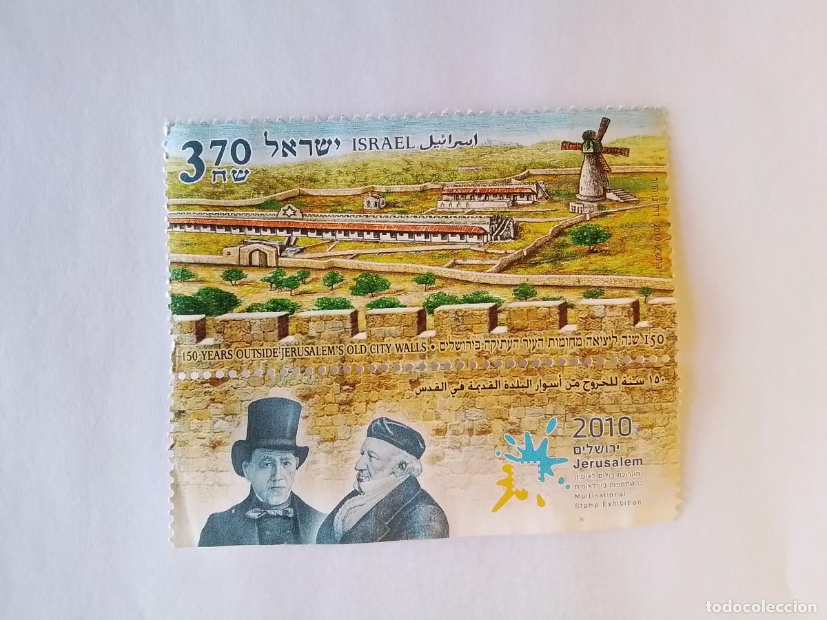 Sellos: A&Ntilde;O 2010 ISRAEL SELLO USADO CON BANDELETA