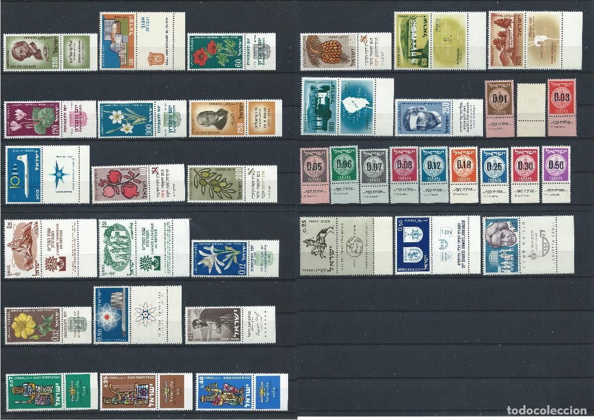 Sellos: Isra&euml;l Lot 38 Tp Neuf** (MNH) En 1959 et 60 - Sujet divers
