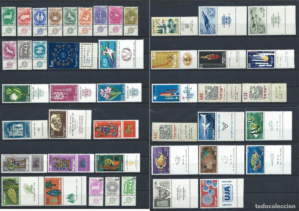 Sellos: Isra&euml;l Lot 45 Tp Neuf** (MNH) En 1961 et 62 - Sujet divers