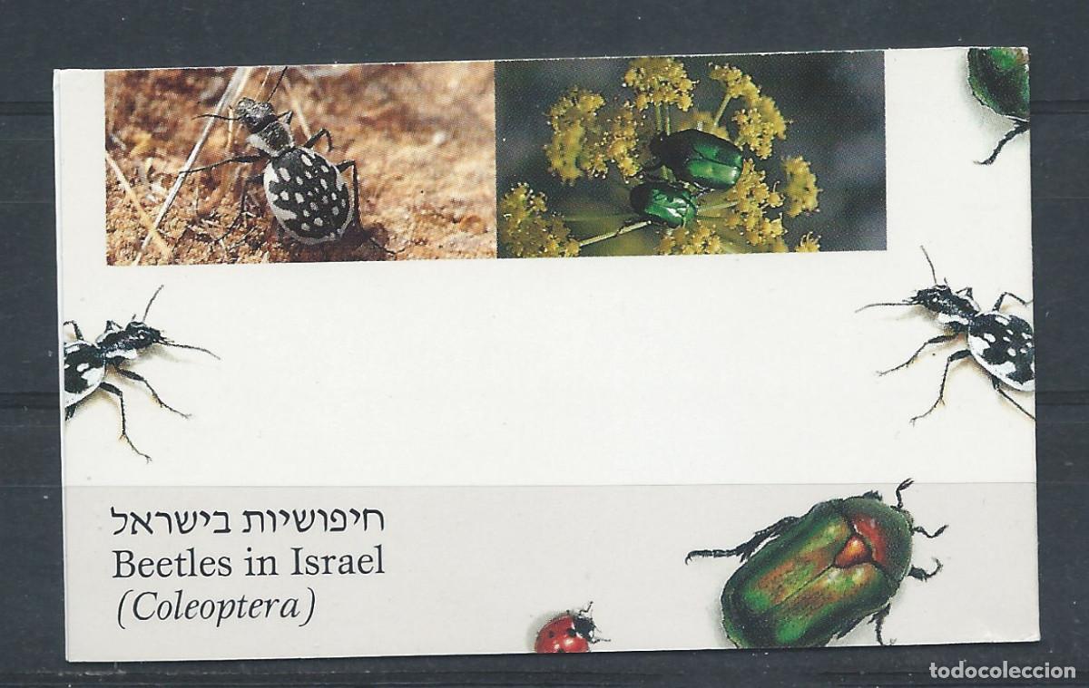 Sellos: Isra&euml;l Carnet N&deg;C1232** (MNH) 1994 - Faune &rdquo;Insectes&rdquo;