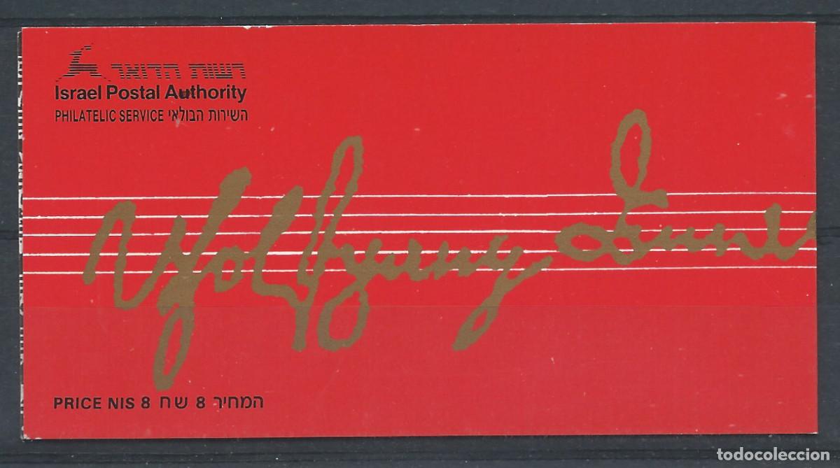 Sellos: Isra&euml;l Carnet N&deg;C1148** (MNH) 1991 - Compositeur &rdquo;W. A. Mozart&rdquo;