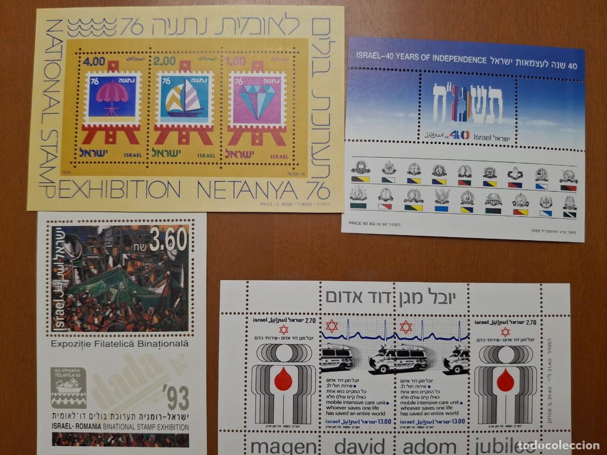 Francobolli: HB121 HOJITAS BLOQUE de ISRAEL en NUEVO ideal para tematicas (leer descripcion)