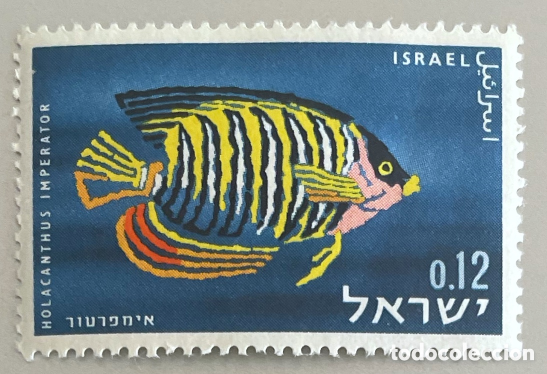 Sellos: Israel. Peces del Mar Rojo. 1962