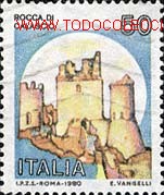 Sellos: Castillos de Italia, Valor Comprementario - Foto 1