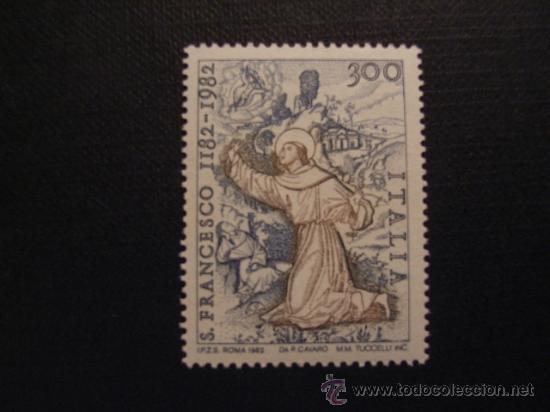 Timbres: N&ordm; YVERT 1519*** A&Ntilde;O 1982. 800 ANIVERSARIO NACIMIENTO S.FRANCISCO DE ASIS