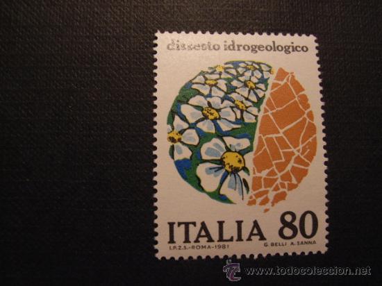 Timbres: N&ordm; YVERT 1488*** A&Ntilde;O 1981.PROBLEMAS DE NUESTRO TIEMPO. EL DESORDEN HIDROLOGICO.