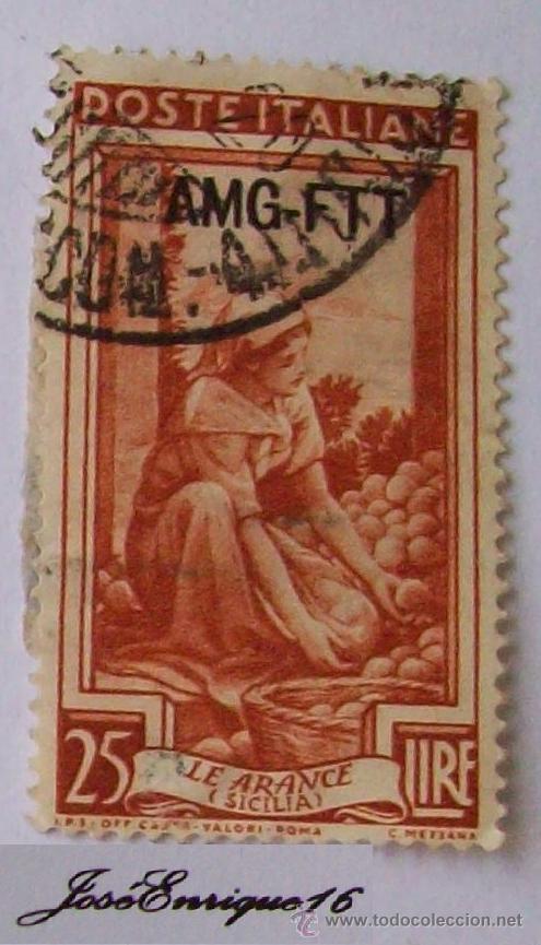 Sellos: LE ARANCE - SICILIA - CORREO ITALIANO