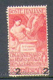 Sellos: Italia YYvert 90 * - Foto 1