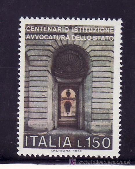 Sellos: italia 1254 sin charnela, centenario de la institucion de la magistratura del estado