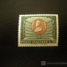 Sellos: ITALIA 1963 IVERT 897 *** 150º ANIVERSARIO NACIMIENTO MÚSICO GIUSEPPE VERDI - PERSONAJES