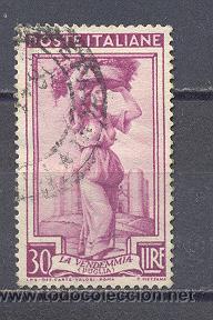 Timbres: italia- 1950- yvert tellier 582
