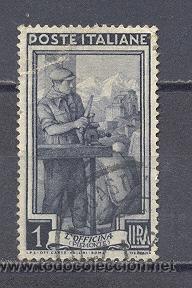 Timbres: italia- 1950- yvert tellier 573