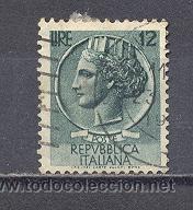 Sellos: italia- 1953-54- yvert tellier 650