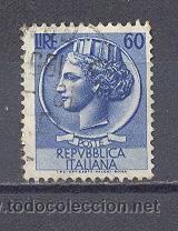 Briefmarken: italia- 1953-54- yvert tellier 654