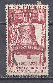 Sellos: italia- 1958- yvert tellier 772
