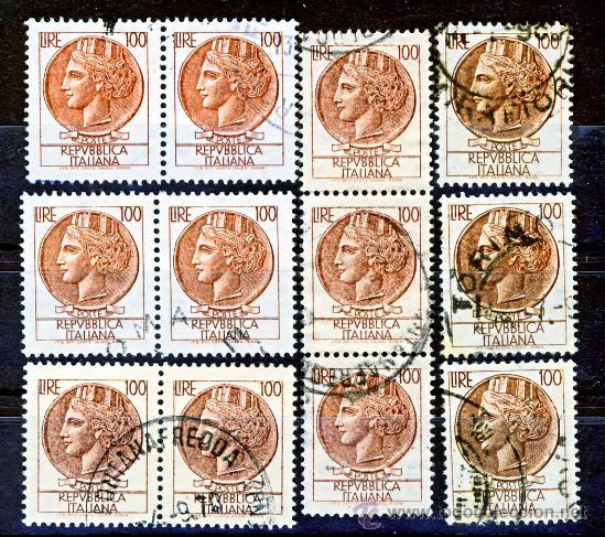 Timbres: ITALIA.- LOTE 98.-