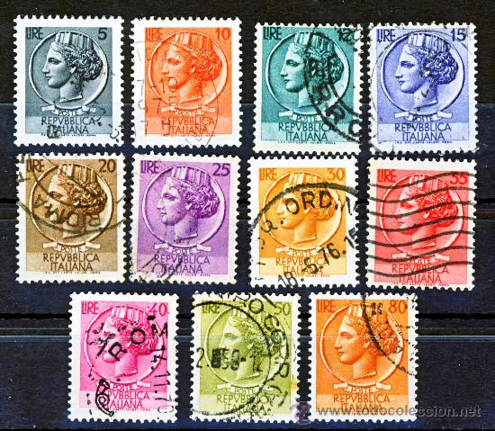 Timbres: ITALIA.- LOTE 101.-