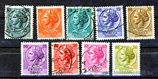 Timbres: ITALIA.- LOTE 105.-