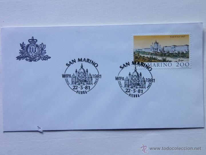 Timbres: SAN MARINO 1982 - Iglesia De San Carlos Borromeo, Vienna (Austria).