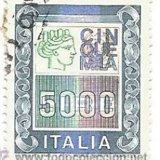 Sellos: SELLO USADO - ITALIA - 1978 - CINQUEMILA - 5000