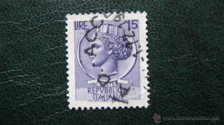 Sellos: italia 1955, yvert 714 - Foto 1